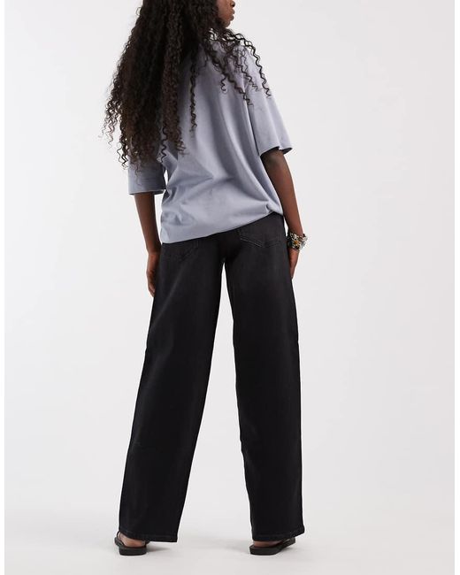 ONLY Gray Tonnie Loose Straight Jeans