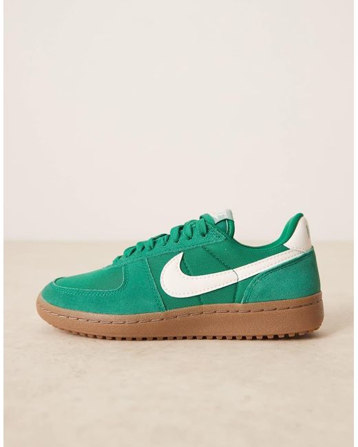Nike Green Field General Trainers