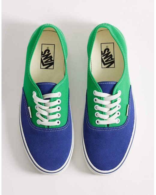 Vans Green Authentic Trainers