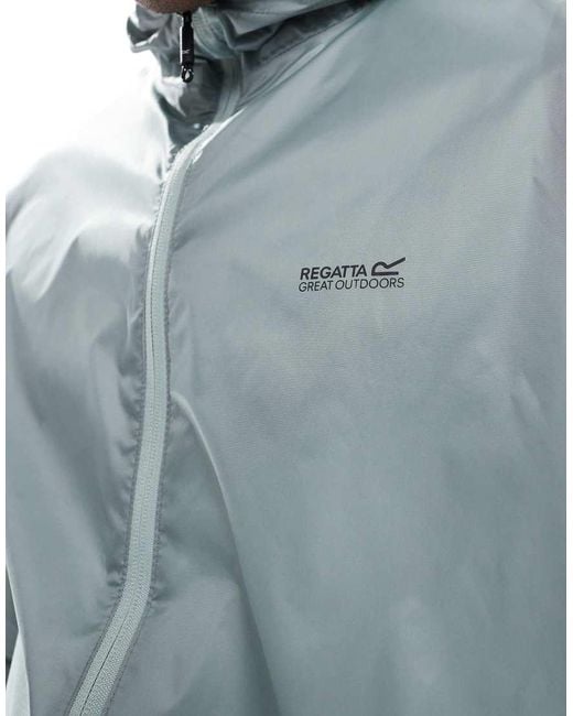 Regatta Blue Pack-It Iii Waterproof Jacket for men