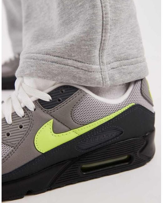 Nike Gray Air Max 90 Trainers for men