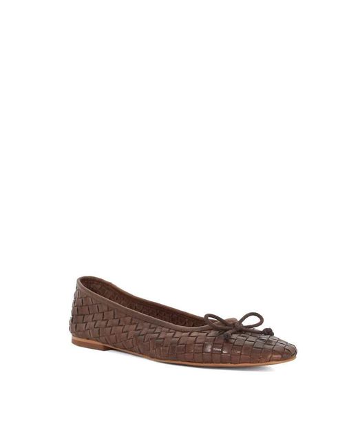Dune Natural Heat Ballet Pumps