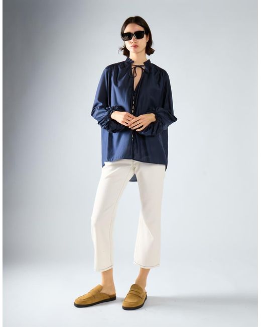 Glamorous White High-Waisted Ankle Length-Jeans