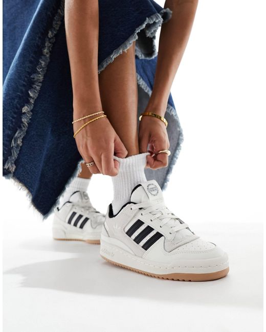 Adidas Originals Blue – forum low cl – sneaker