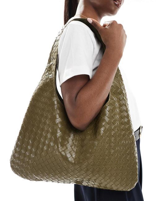 Cotton On Green Cotton On Ava Tote Bag