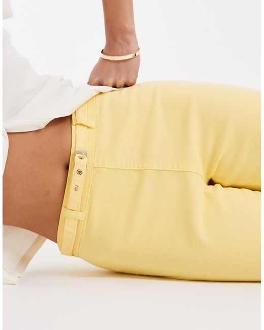 ASOS Natural Capri Jean