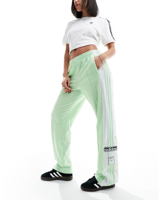 Pantalones pastel adibreak Adidas Originals de color Green