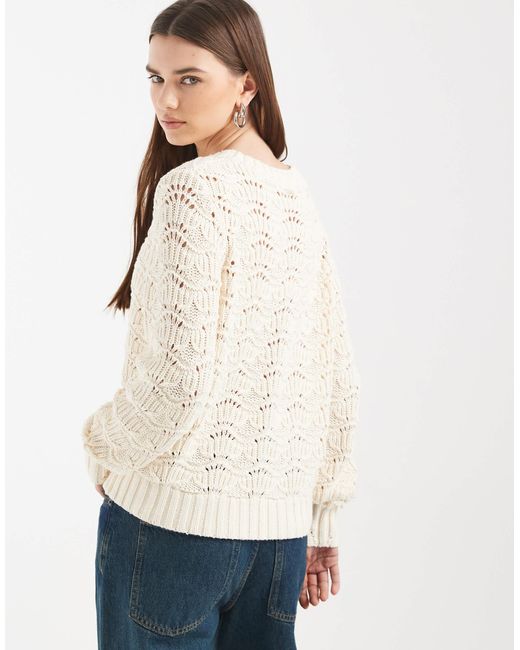 Levi's Natural – hope – häkelpullover