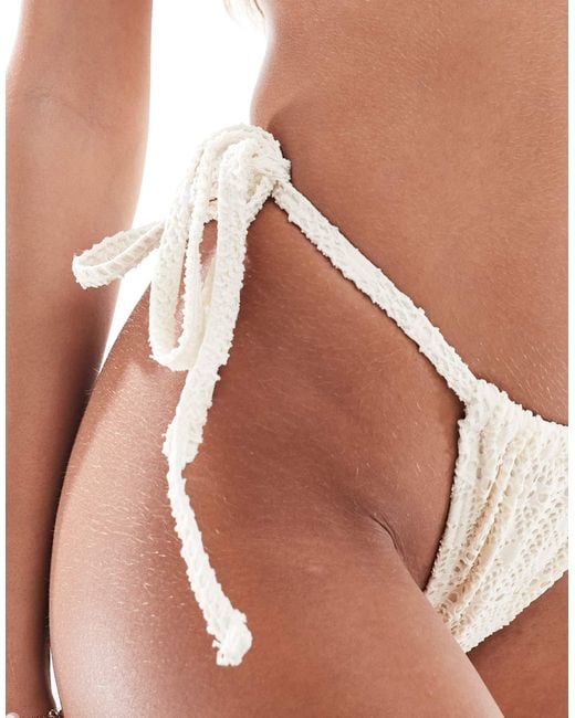 4th & Reckless White 4th + reckless – seitlich gebundene bikinihose