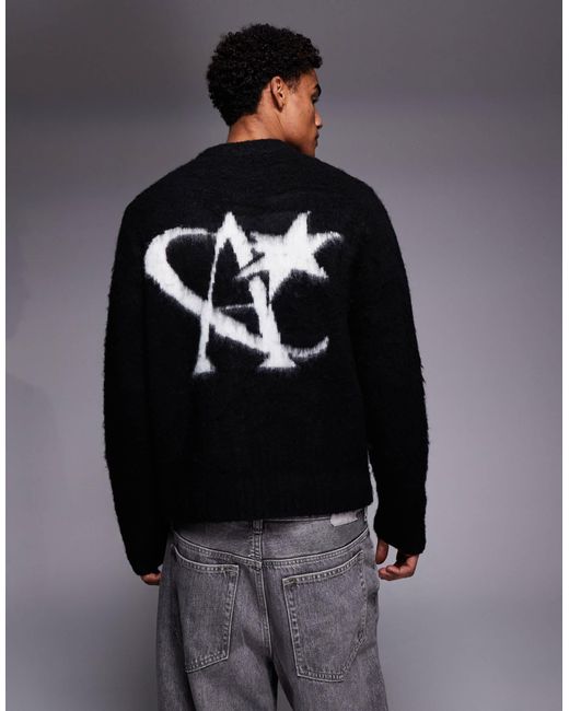 ADPT – oversize-strickpullover in Gray für Herren