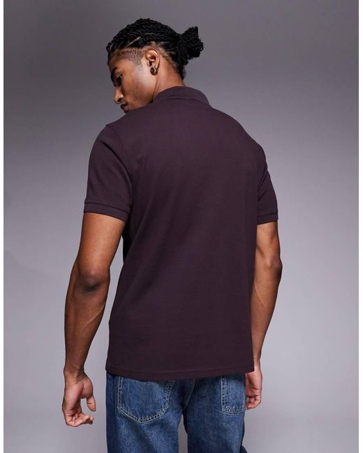 Barbour Purple Essential Polo Shirt for men
