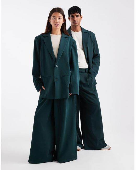 Collusion Green Wide Leg Trouser Co-Ord