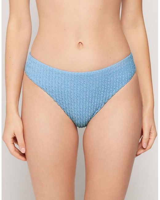 Tezenis Blue Dreamy Texture Classic Bikini Bottoms