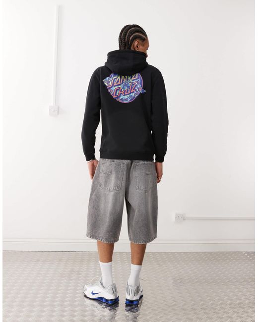 Santa Cruz – planet – kapuzenpullover in Black für Herren
