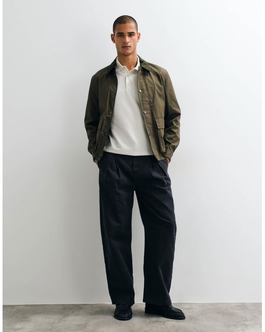 Mango Green Barn Jacket for men