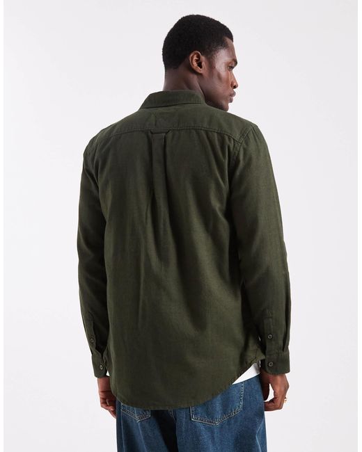 Tommy Hilfiger – flanellhemd in Green für Herren