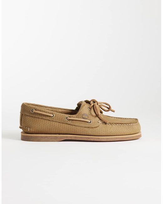 Timberland Natural Classics 2 Eye Boat Shoe for men