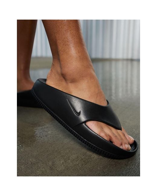Nike Black Calm Flip Flops