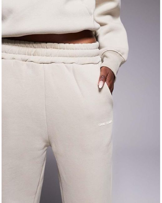 SIMMI Natural Colby Essentials Flared Joggers
