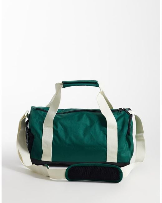 Adidas Originals Green Adidas Training Small Duffle Bag