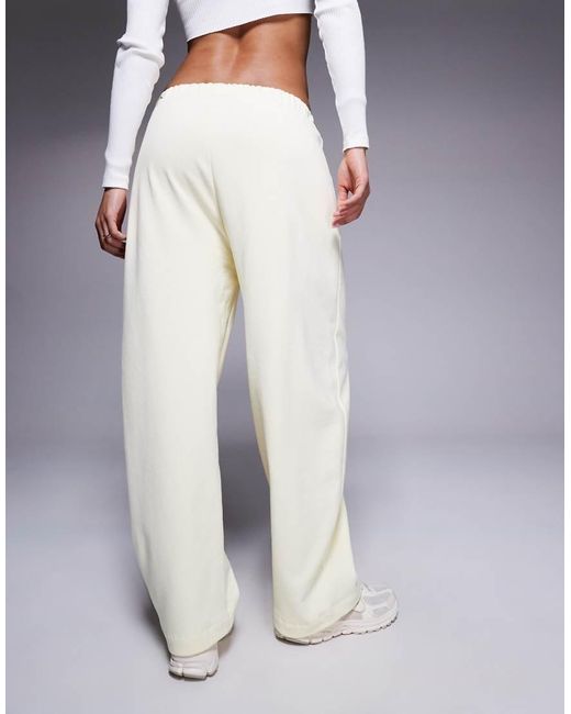 ASOS Joggingbroek Met Ronde Pijpen in het Gray
