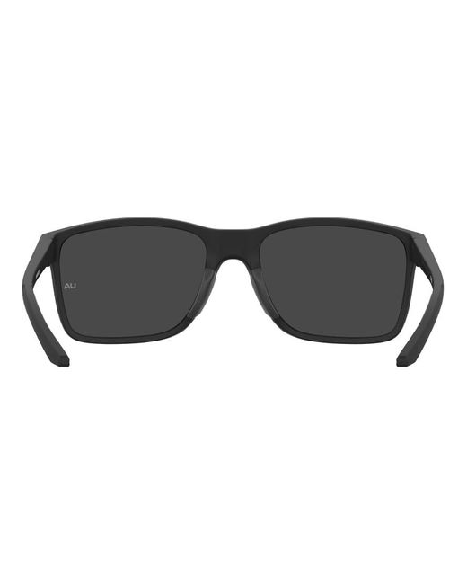 Under Armour Sunglasses Black Under Armour Hustle Xl Rectangular Sunglasses With Lenses