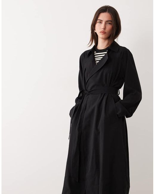 ASOS Natural Soft Longline Trench