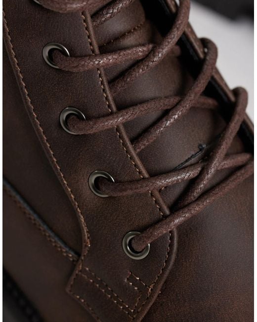 SEQWL Mexton schnürstiefel in Brown für Herren