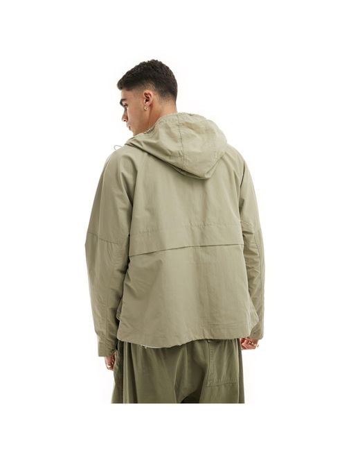 Fred Perry Gray Parka With Hood for men