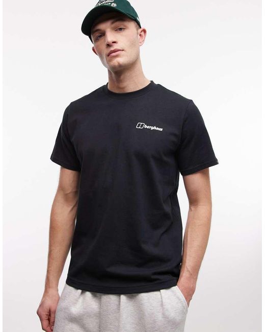 Berghaus Black Subsection Essential T-Shirt for men