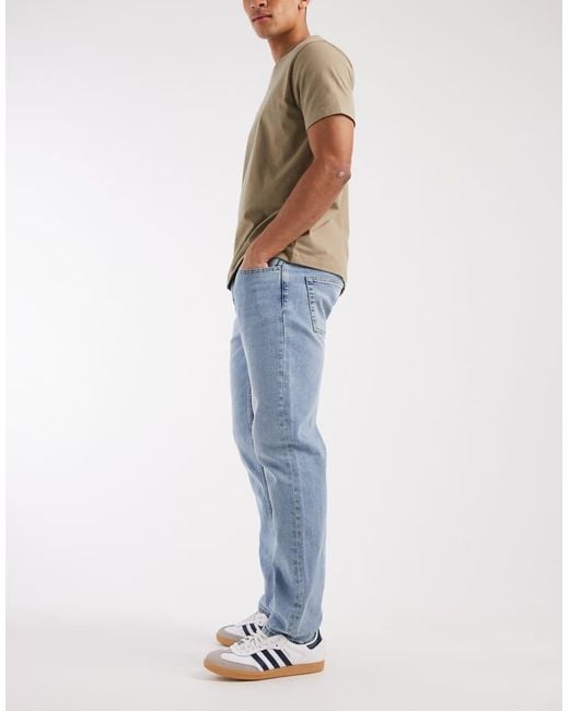 Only & Sons Blue Weft Regular Fit Jeans for men