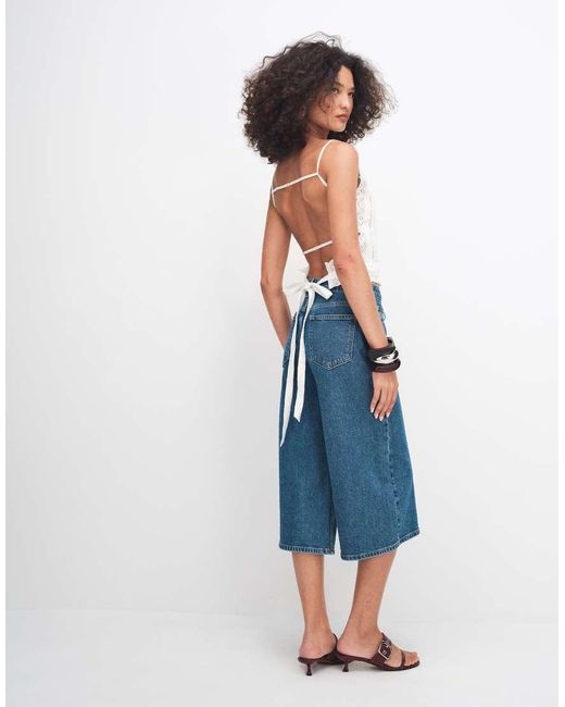 ASOS Blue Longline Bermuda