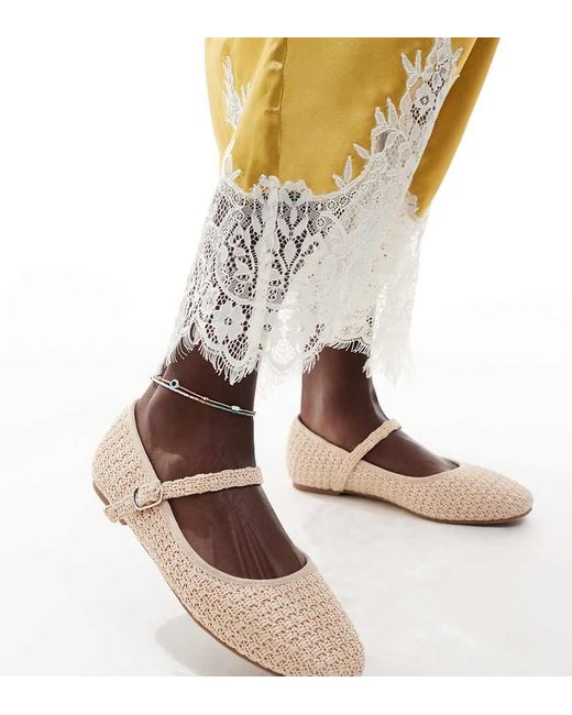 Glamorous Multicolor Mary Jane Ballet Flats