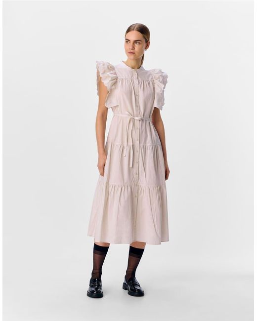 Object Natural Maxi Dress