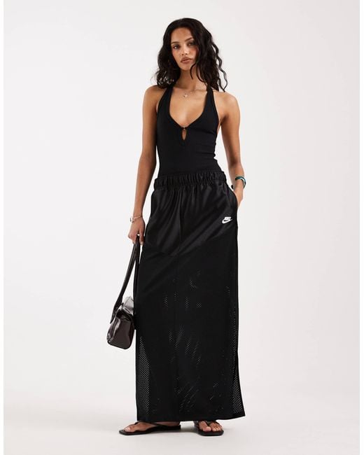 Nike Black Festival Maxi Skirt