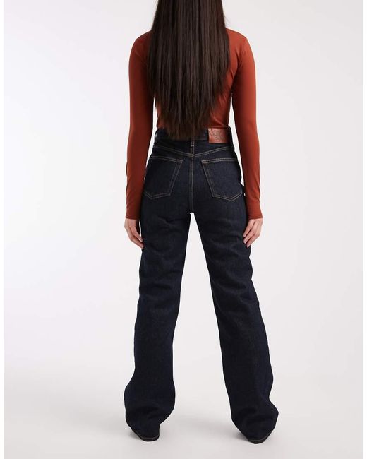 Calvin Klein Blue Straight Leg Jeans
