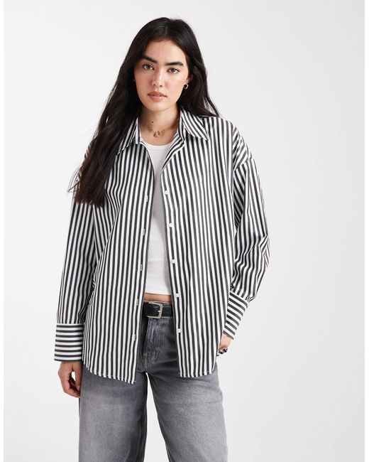 ONLY White Oversized Shirt