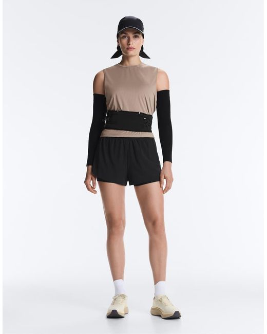 Oysho White Technical Sleeveless T-shirt