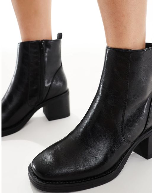 New Look Black – ankle-boots