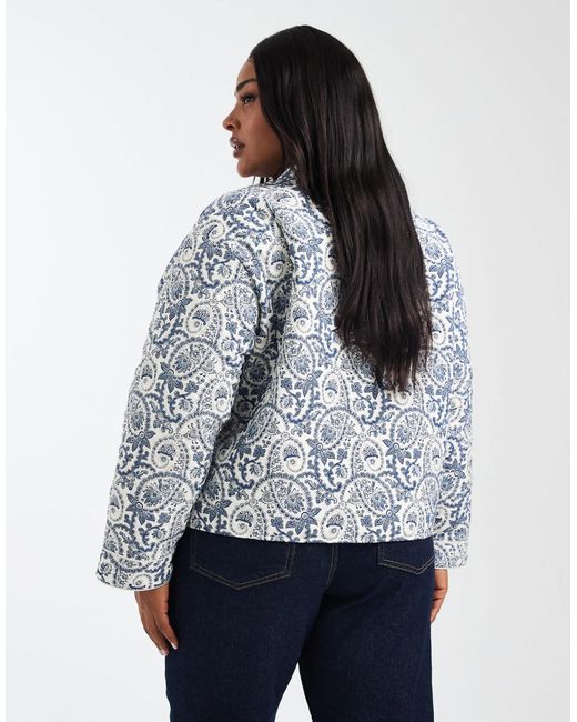 ONLY Gray Quilted Jacket