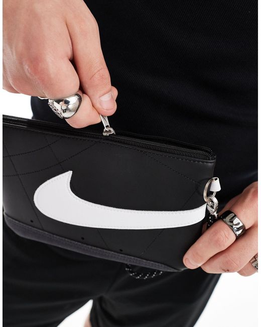 Nike Black Icon Blazer Large Wristlet Bag for men