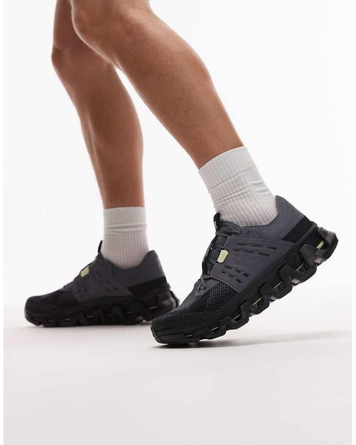 On Shoes Black Cloudswift Amp Running Trainers for men