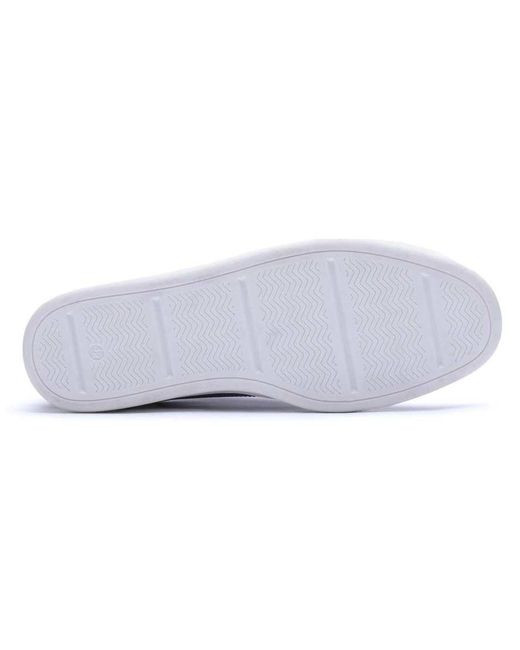 Base London Blue Zammo Lace Up Trainer for men