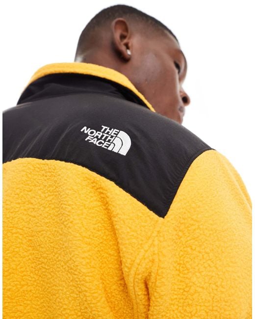 Retro denali veste en polaire noir The North Face pour homme en coloris Jaune Lyst