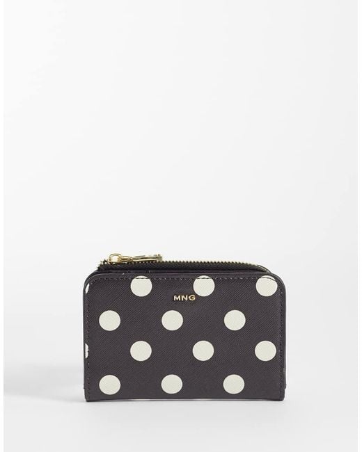 Mango Brown Polka Dot Wallet