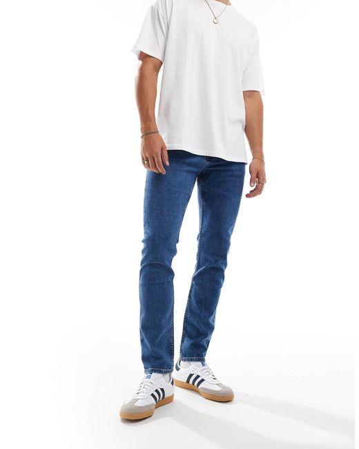 Boss Blue Delaware Slim Denim Jeans for men