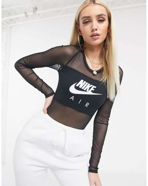 nike sheer bodysuit