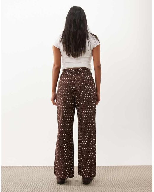 New Look White Wide Leg Jean
