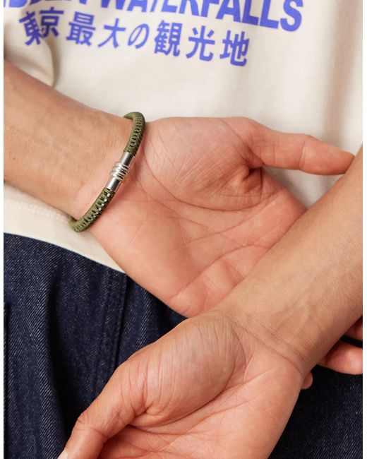 ASOS – festival – armband aus stoff in Blue für Herren