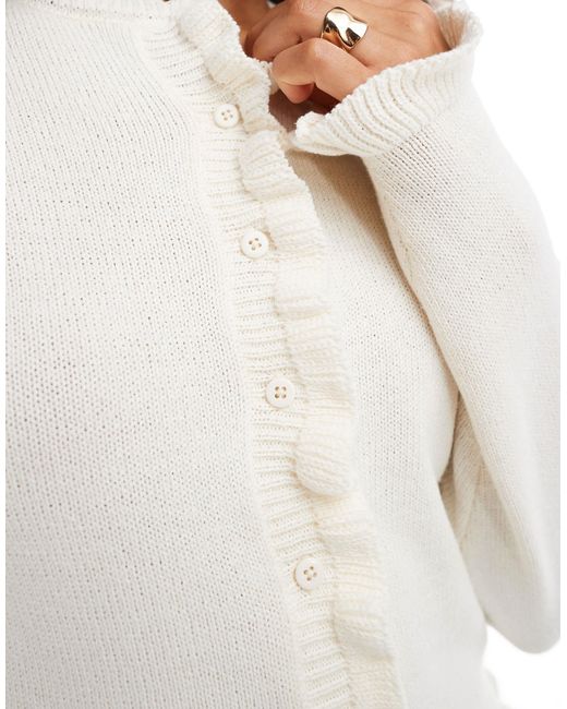 ASOS White – strickjacke